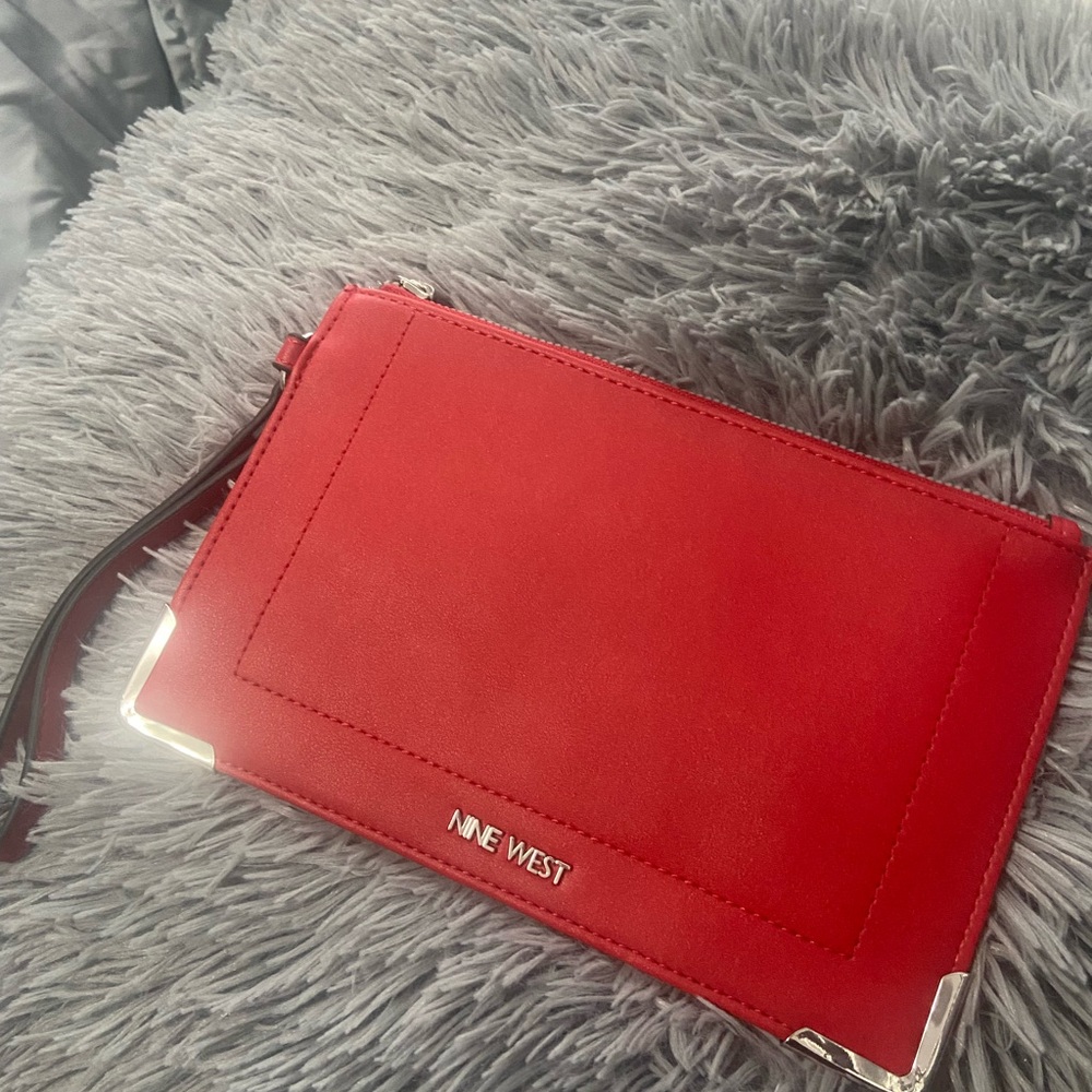 Red nine west small bag